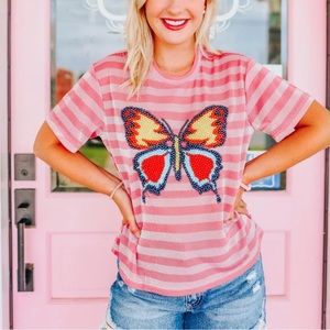 Queen of Sparkles Butterfly top